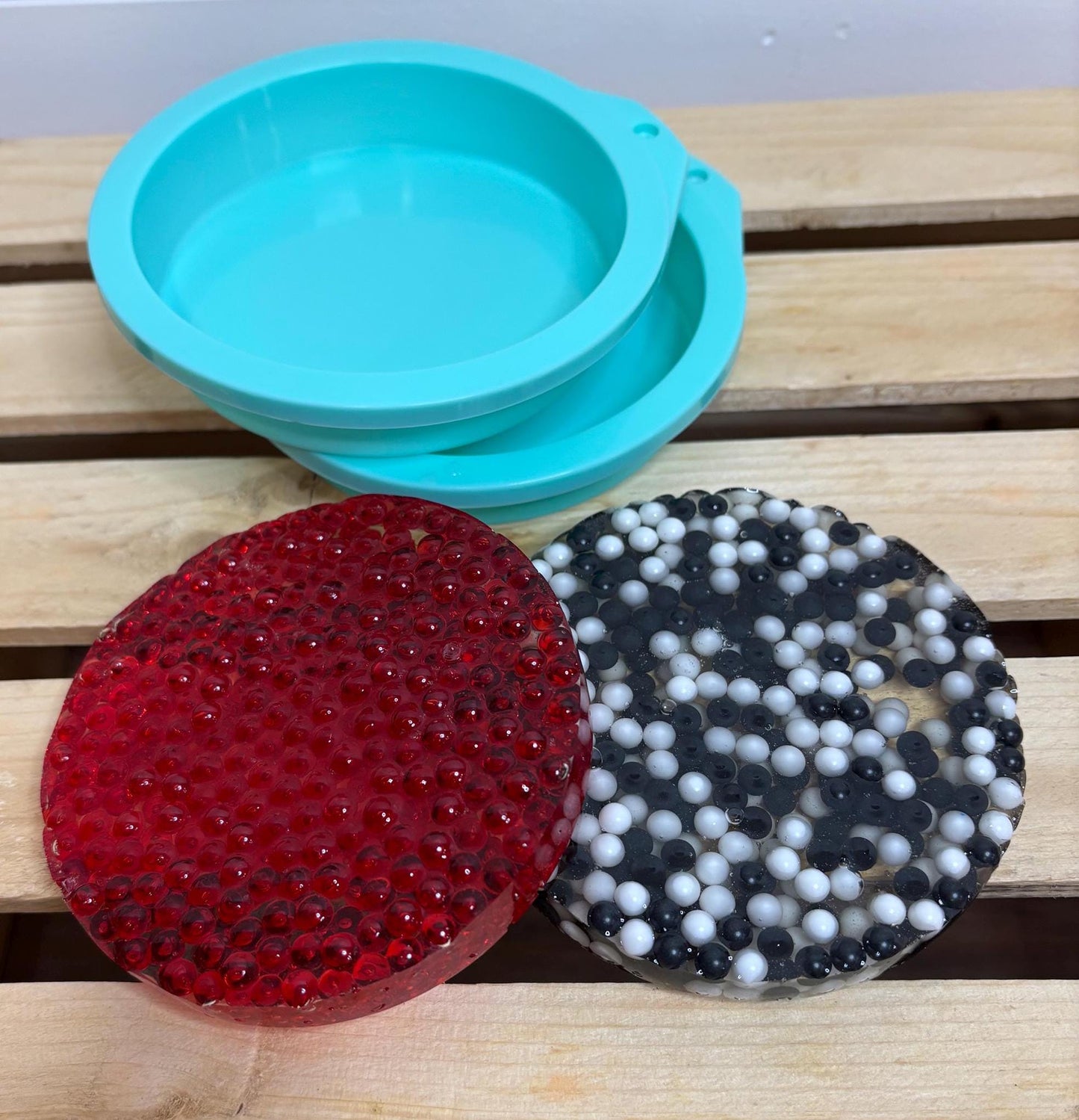 Reuseable Picky Pad w/ OVER 300 BEADS, biodegradable, great for stress relief, fidget toy, focus tool, picking, stress relief, fine motor skills, squishy gel base