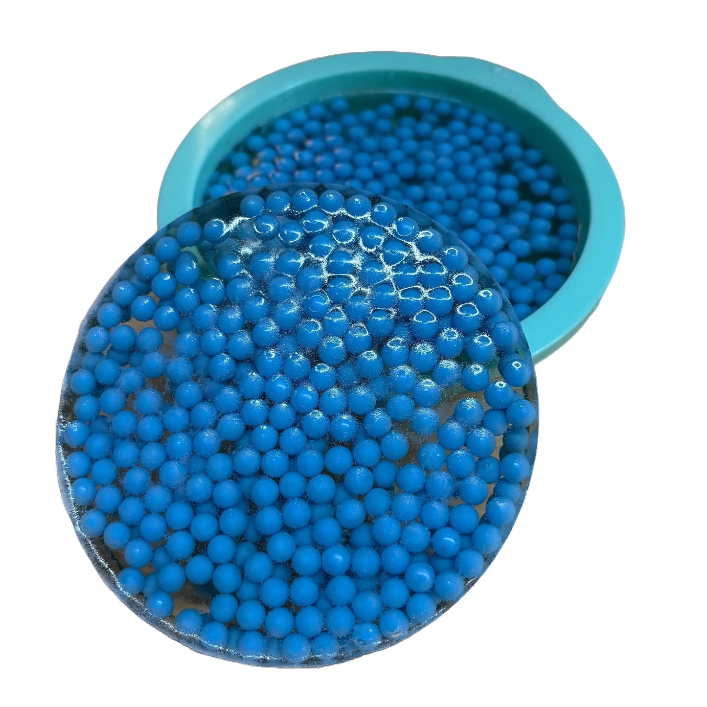 Reuseable Picky Pad The Blue Lagoon w/ OVER 300 BEADS, biodegradable, stress relief, fidget toy picking squishy great for fine motor skills!