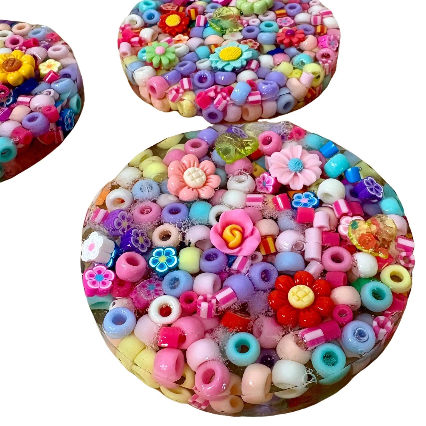 Reuseable Picky Pad Flower Power, remelt 30+ times, biodegradable, stress relief, fidget toy, picking, focus tool, sensory experience, great for fine motor skills!