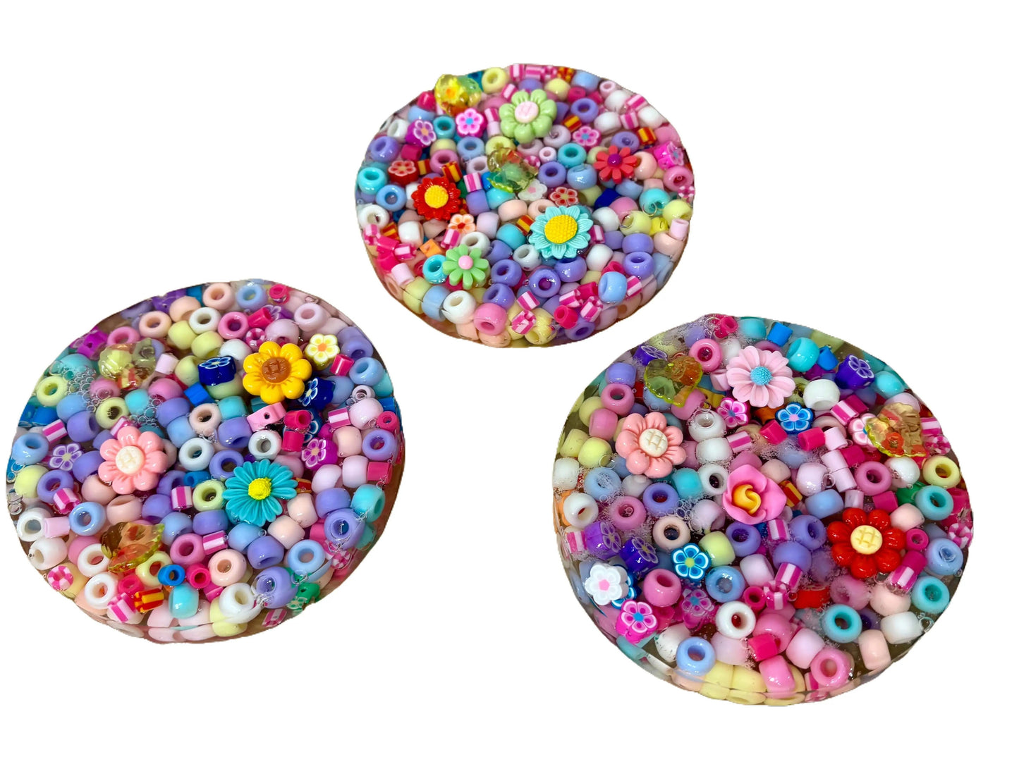 Reuseable Picky Pad Flower Power, remelt 30+ times, biodegradable, stress relief, fidget toy, picking, focus tool, sensory experience, great for fine motor skills!