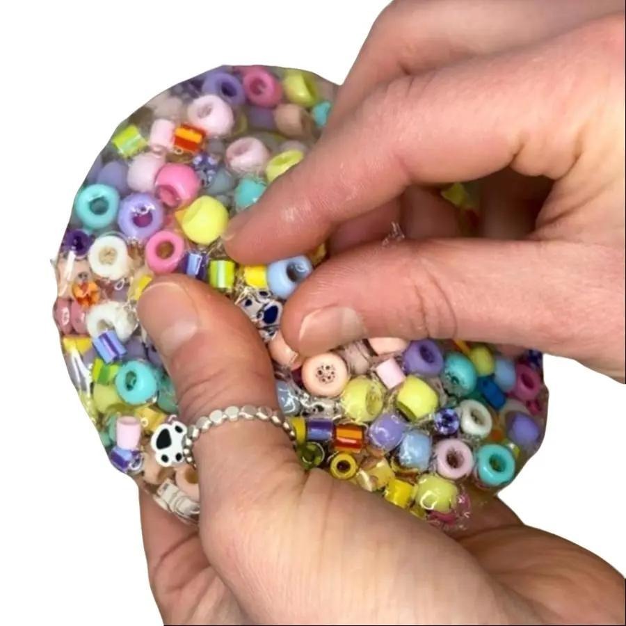 Reuseable Picky Pad Paws Paws Paws, remelt 30+ times, biodegradable, stress relief, fidget toy, picking, focus tool, sensory experience, great for fine motor skills!