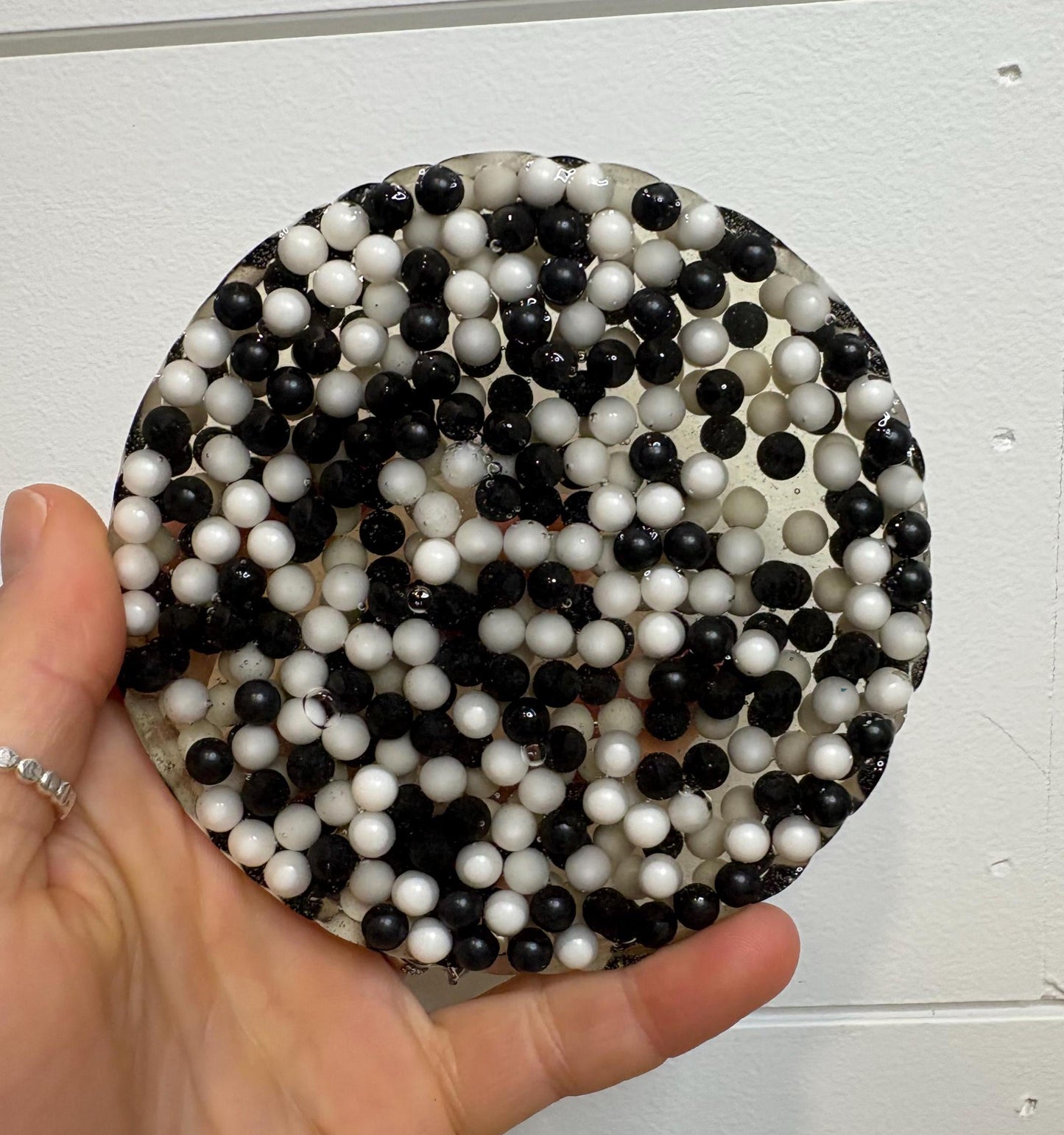 Reuseable Picky Pad w/ OVER 300 BEADS, biodegradable, great for stress relief, fidget toy, focus tool, picking, stress relief, fine motor skills, squishy gel base
