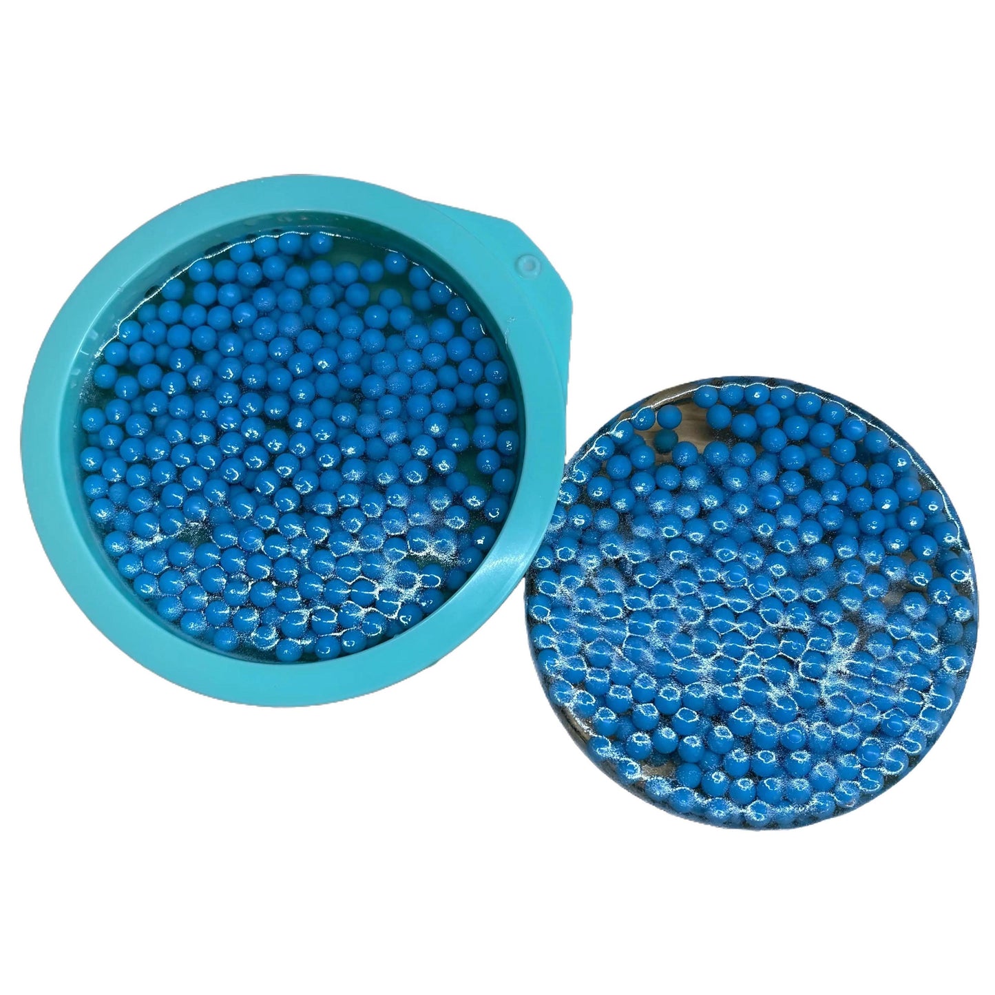 Reuseable Picky Pad The Blue Lagoon w/ OVER 300 BEADS, biodegradable, stress relief, fidget toy picking squishy great for fine motor skills!