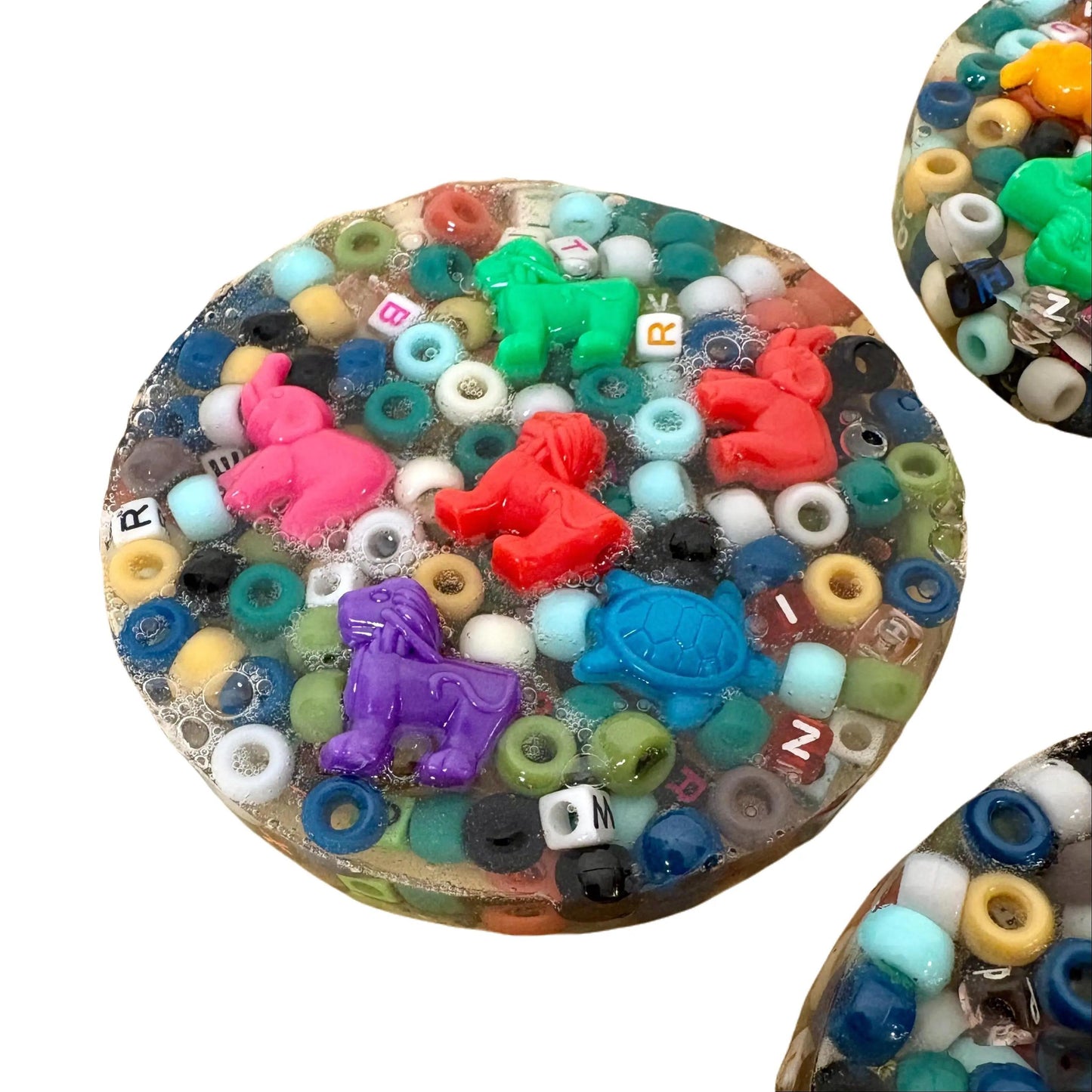 Reuseable Picky Pad Animal Theme, remelt 30+ times, biodegradable, stress relief, fidget toy, picking, focus tool, sensory experience, great for fine motor skills!