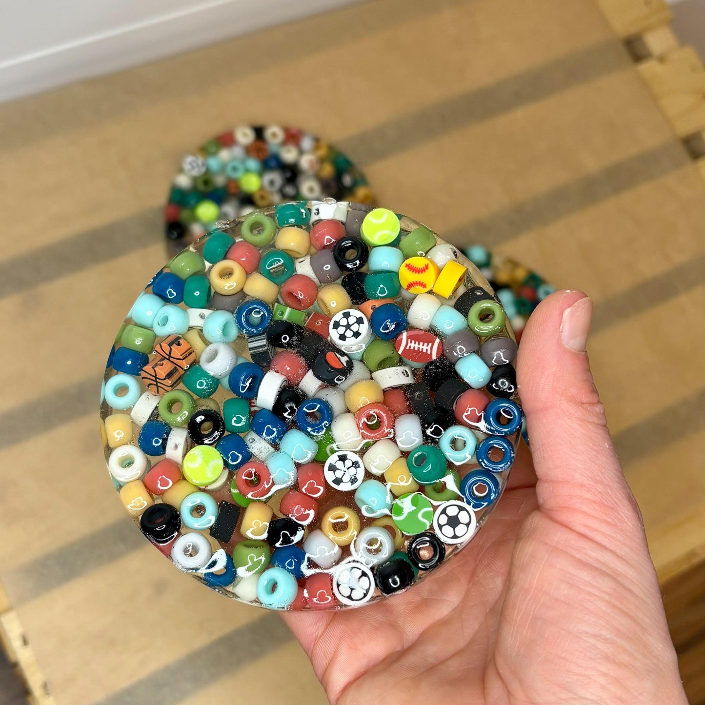 Reuseable Picky Pad Sports Galore, remelt 30+ times, biodegradable, stress relief, fidget toy, picking, focus tool, sensory experience, great for fine motor skills!