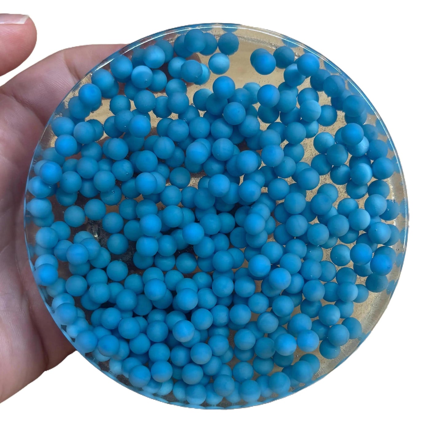 Reuseable Picky Pad The Blue Lagoon w/ OVER 300 BEADS, biodegradable, stress relief, fidget toy picking squishy great for fine motor skills!